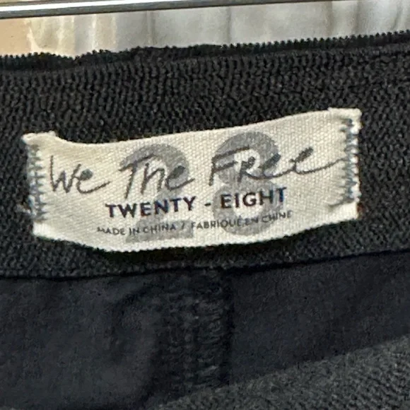 Free people We the free Black Flare low rise Corduroy Pants - Picture 5 of 15